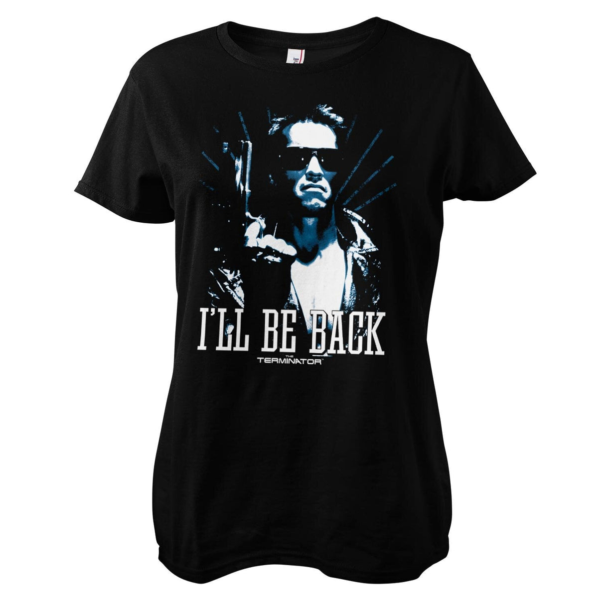 I'll Be Back - Duotone Girly Tee