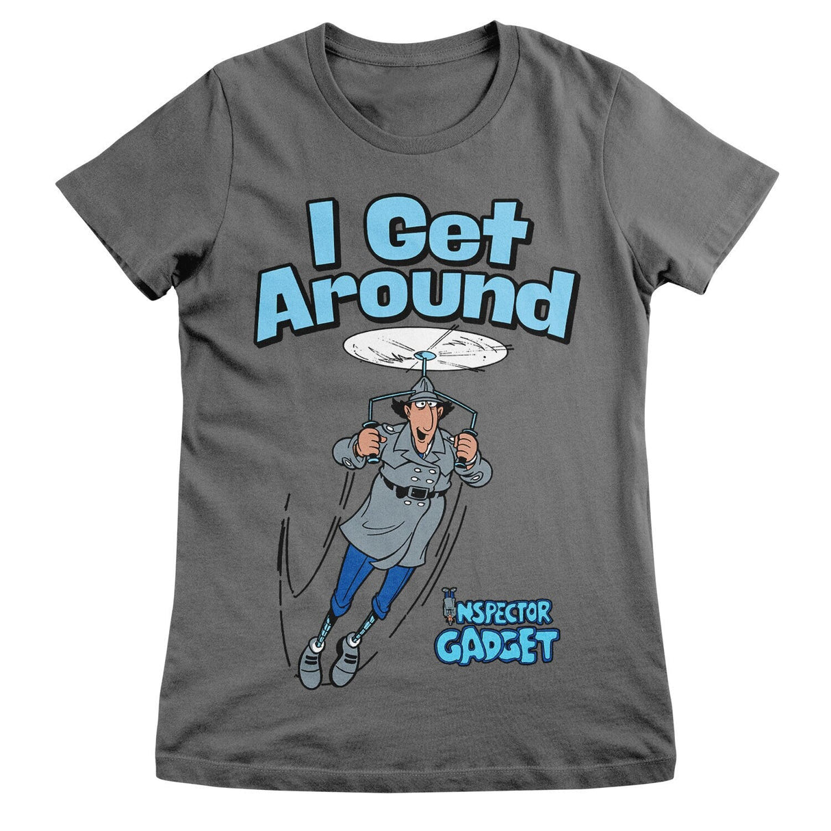 Inspector Gadget - I Get Around Girly Tee