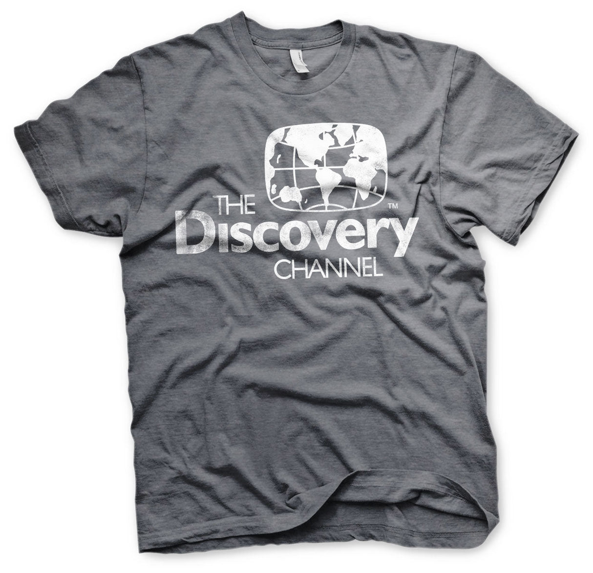 Discovery Channel Distressed Logo T-Shirt