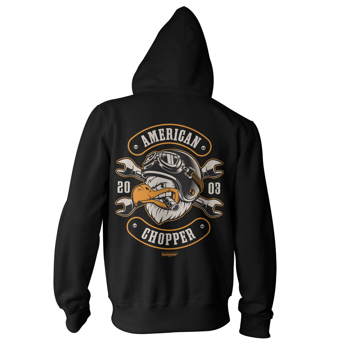 American Chopper - Cigar Eagle Zipped Hoodie