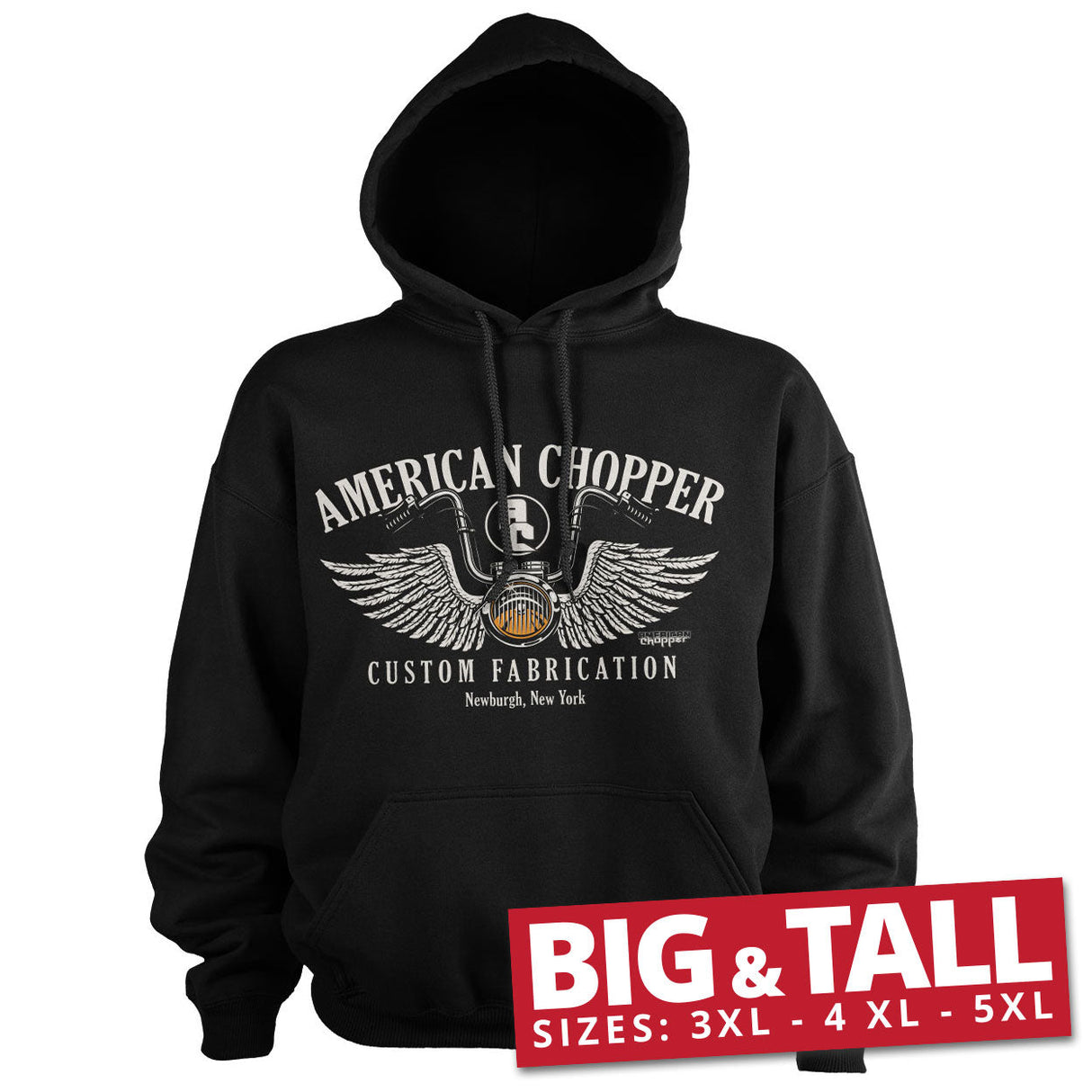 American Chopper Handlebar Big & Tall Hoodie