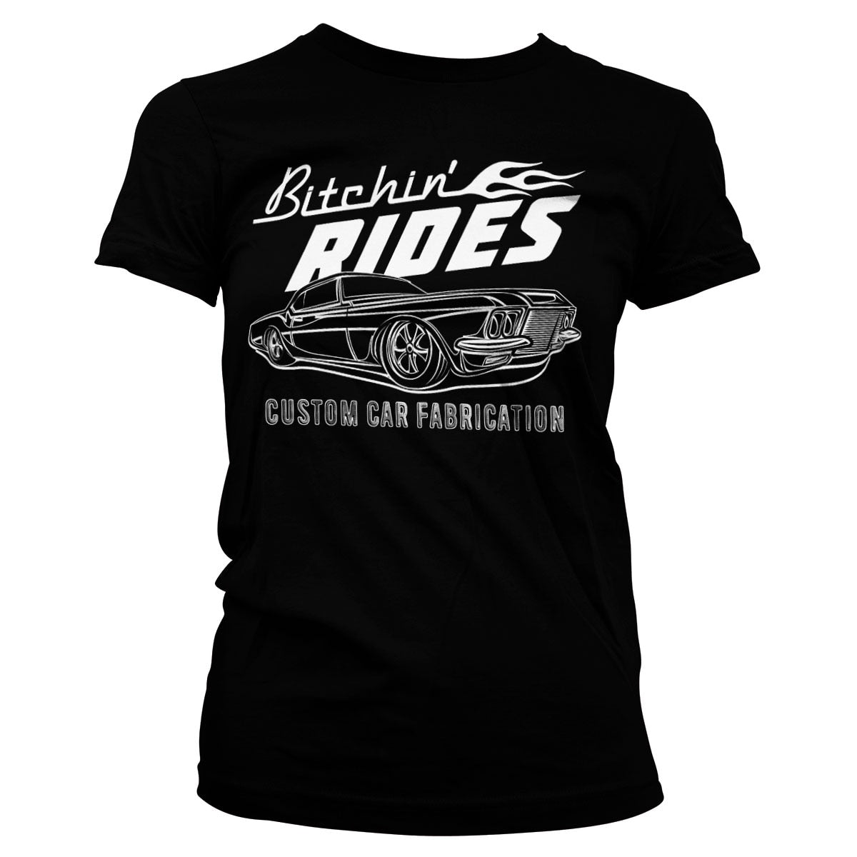 Bitchin' Rides Custom Car Fabrication Girly Tee