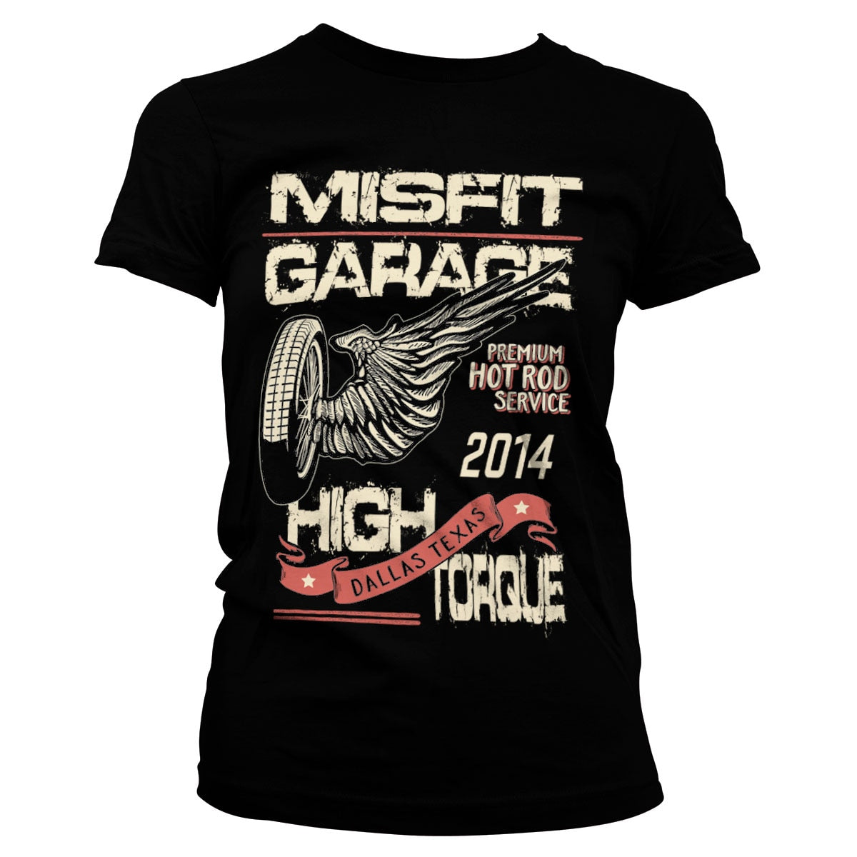 Misfit Garage - High Torque Girly Tee