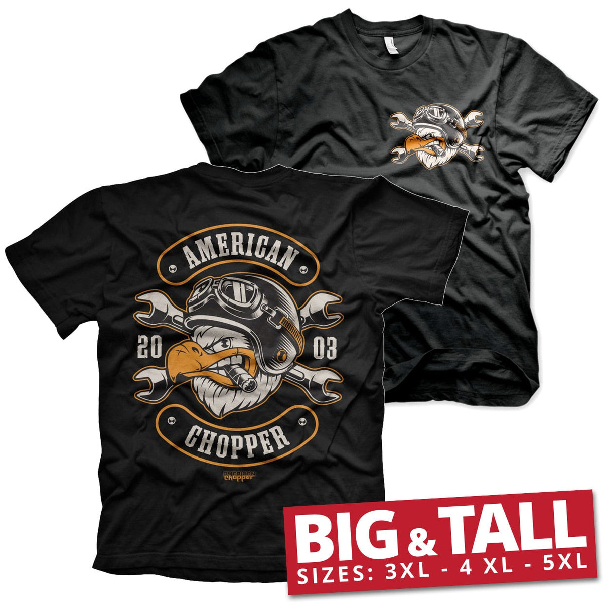 American Chopper - Cigar Eagle Big & Tall T-Shirt