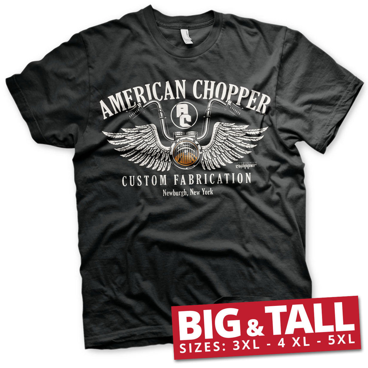 American Chopper Handlebar Big & Tall T-Shirt