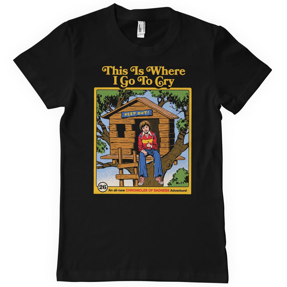 This is Where I Go to Cry Big & Tall T-Shirt