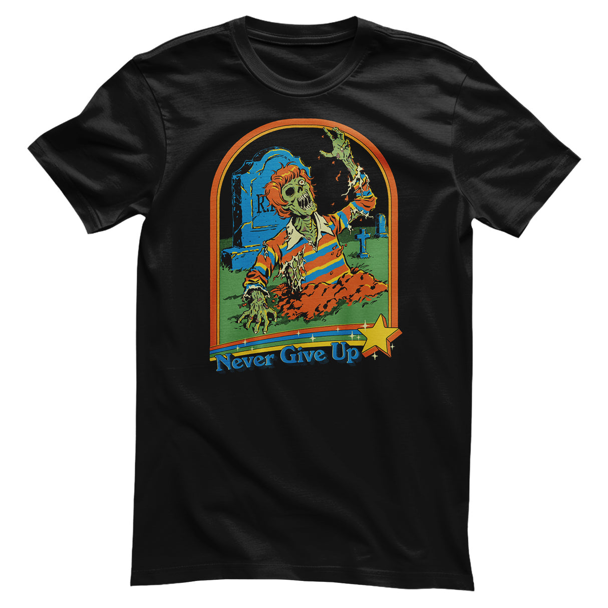 Steven Rhodes - Never Give Up T-Shirt