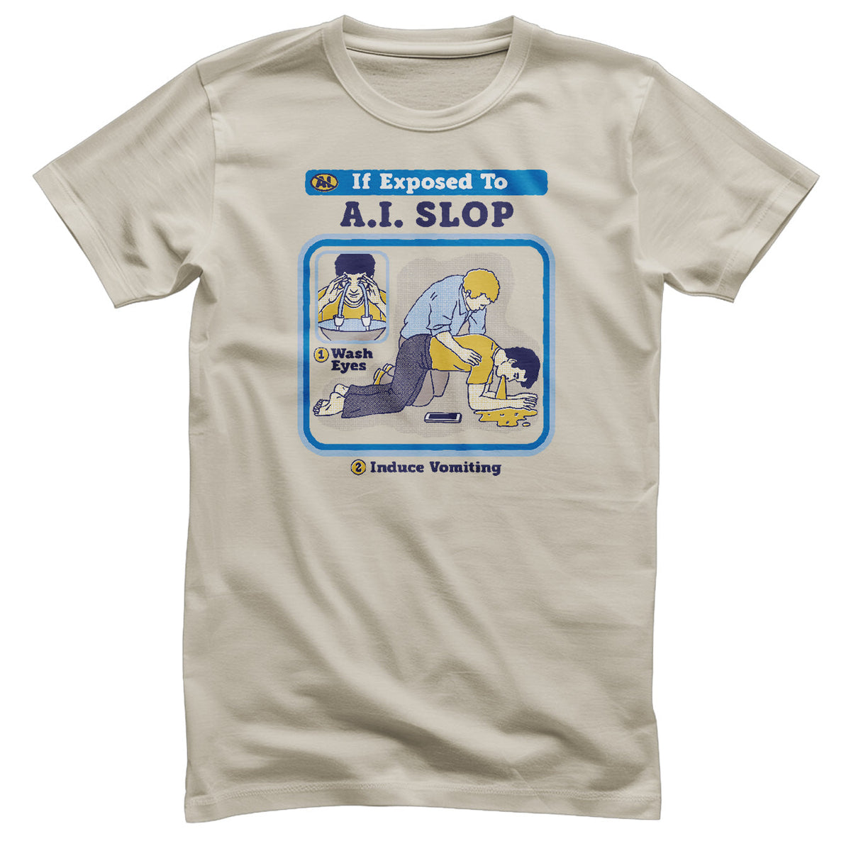 If Exposed To A.I. Slop T-Shirt