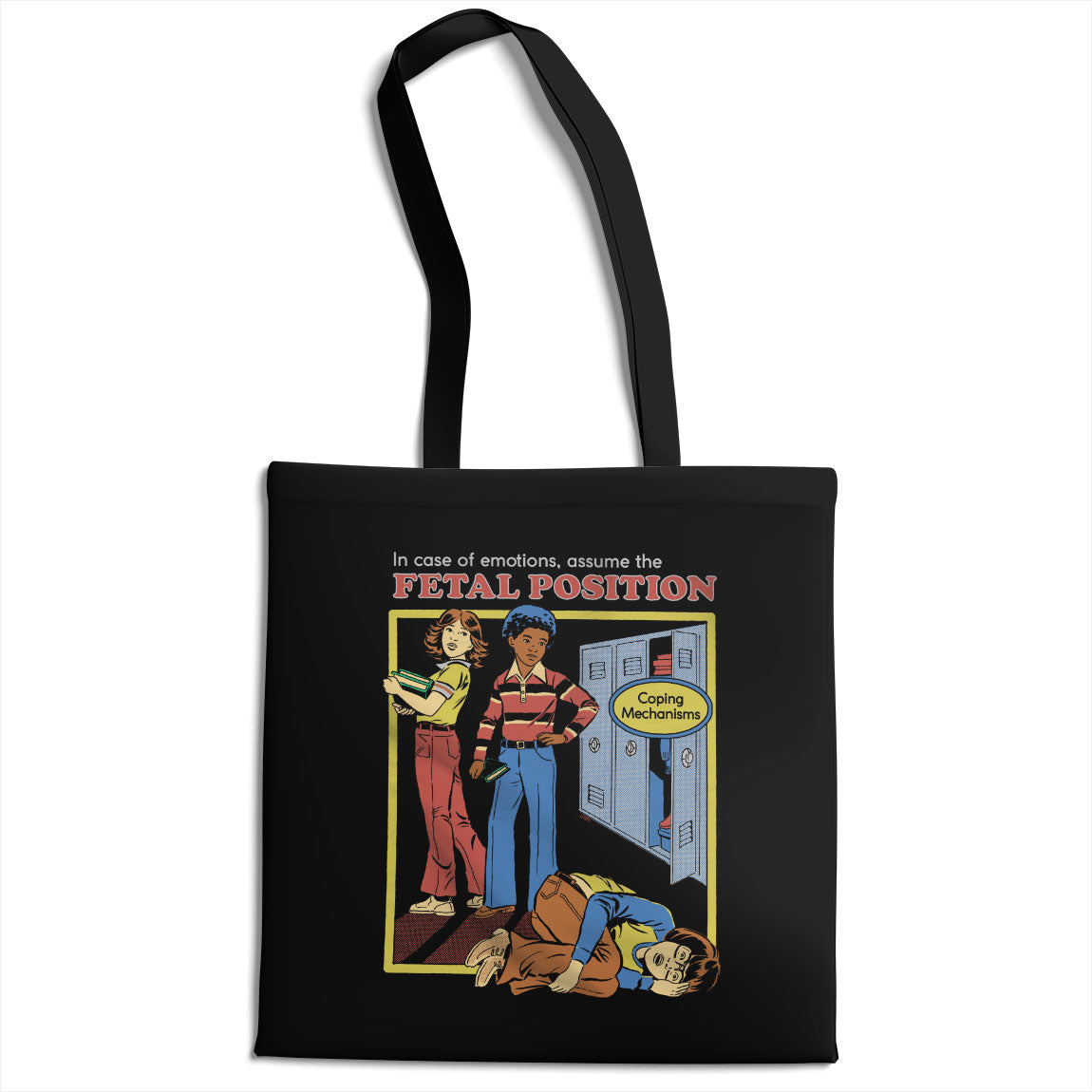 Fetal Position Tote Bag