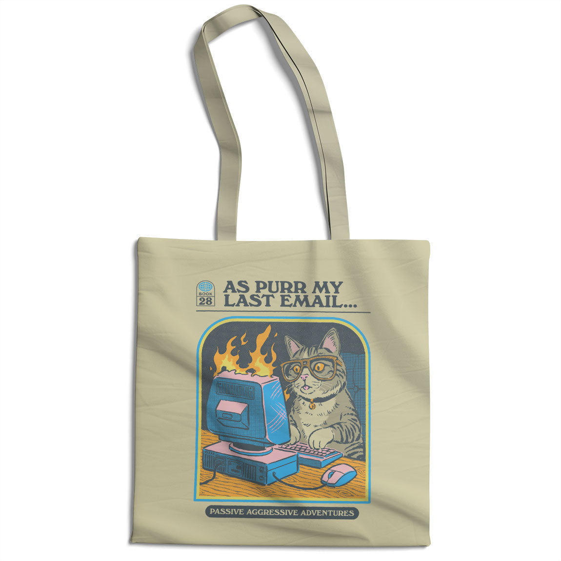 As Purr My Last Email Tote Bag