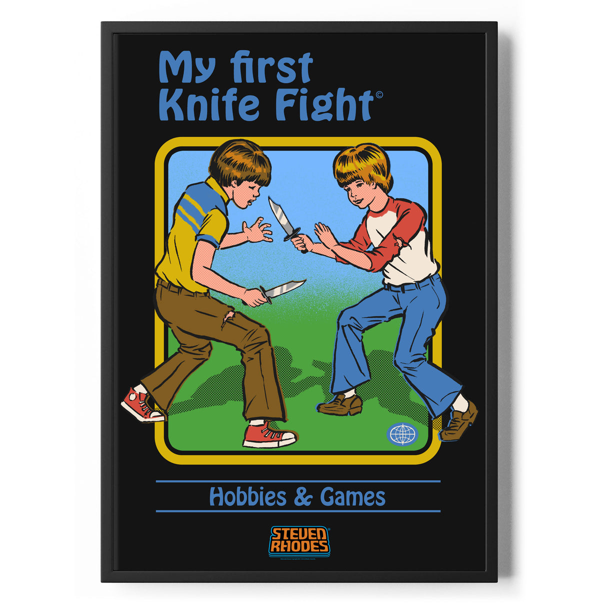 My First Knife Fight Poster Standard