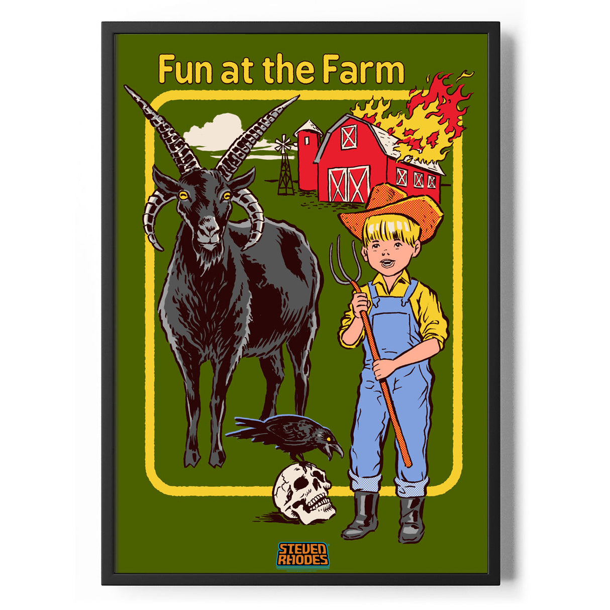 Fun At The Farm Poster Standard