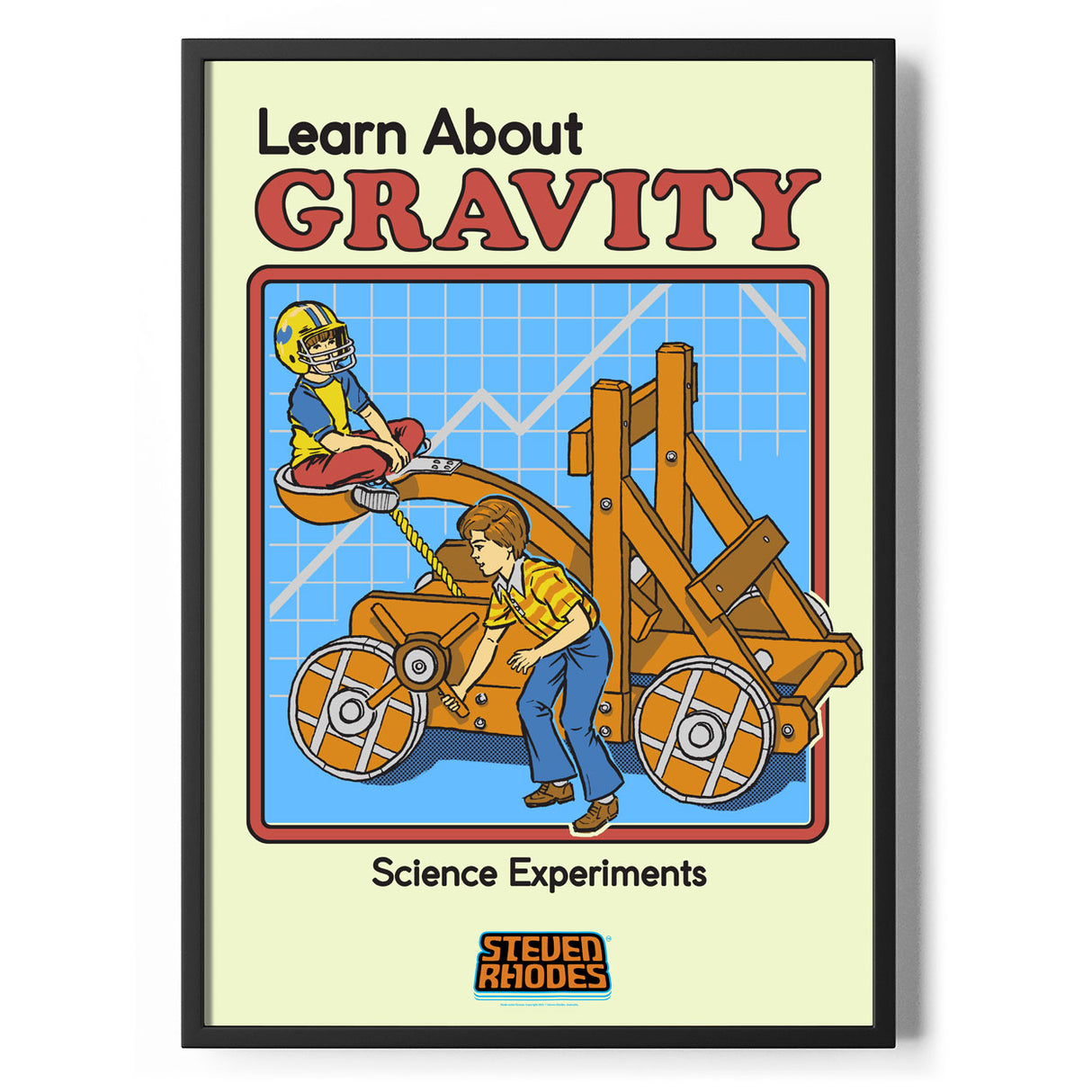 Learn About Gravity Poster Standard