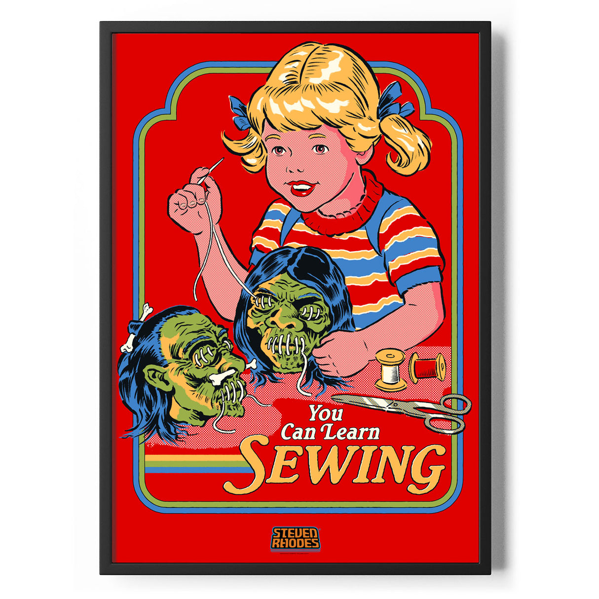 You Can Learn Sewing Poster Standard