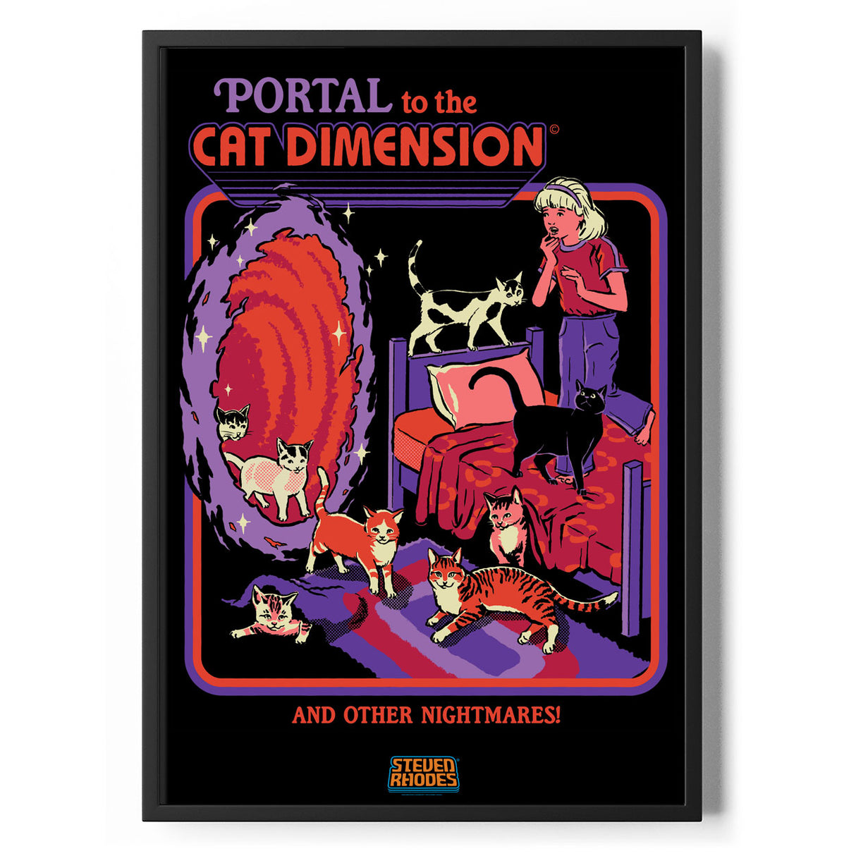 Cat Dimension Poster Standard