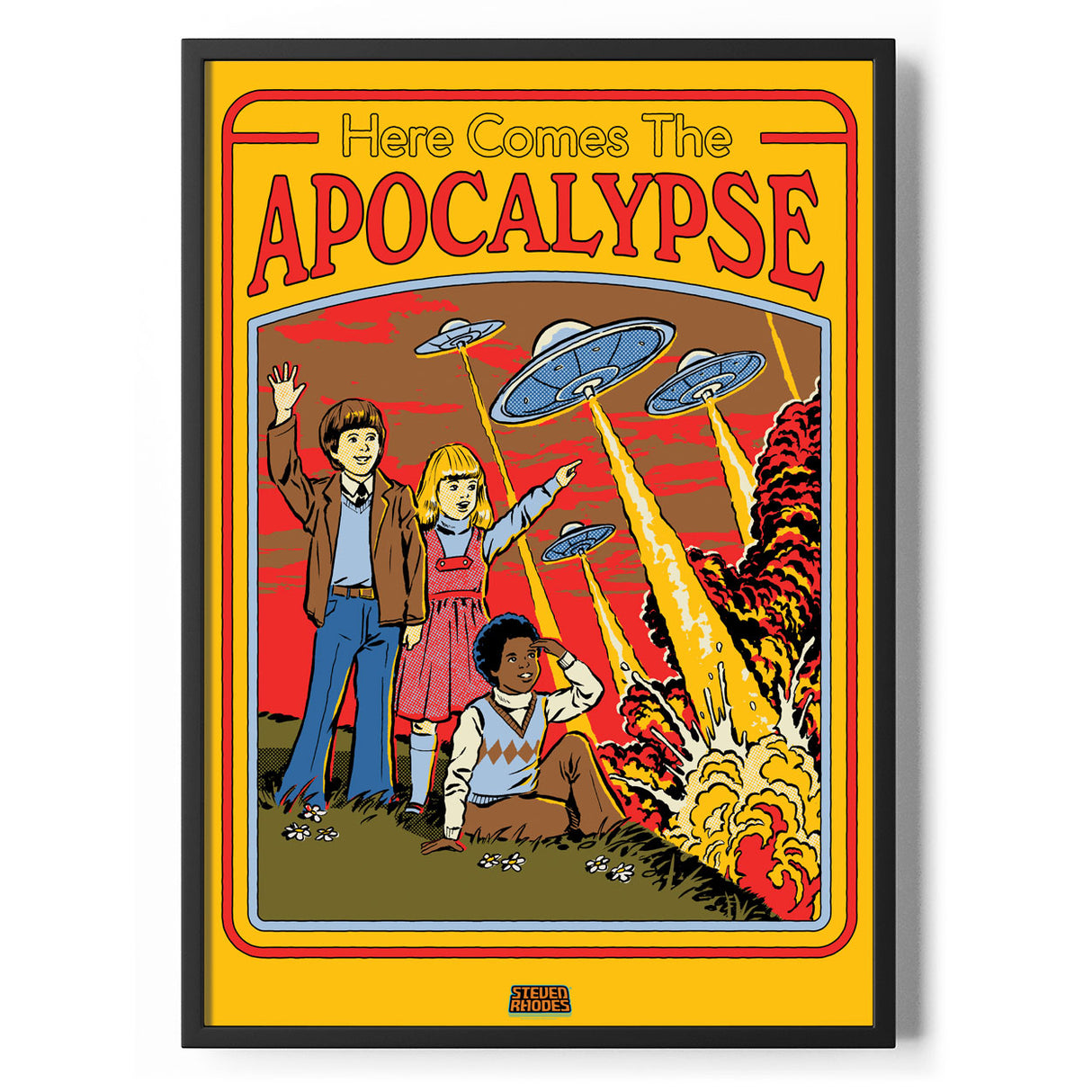 Here Comes The Apocalypse Poster Standard