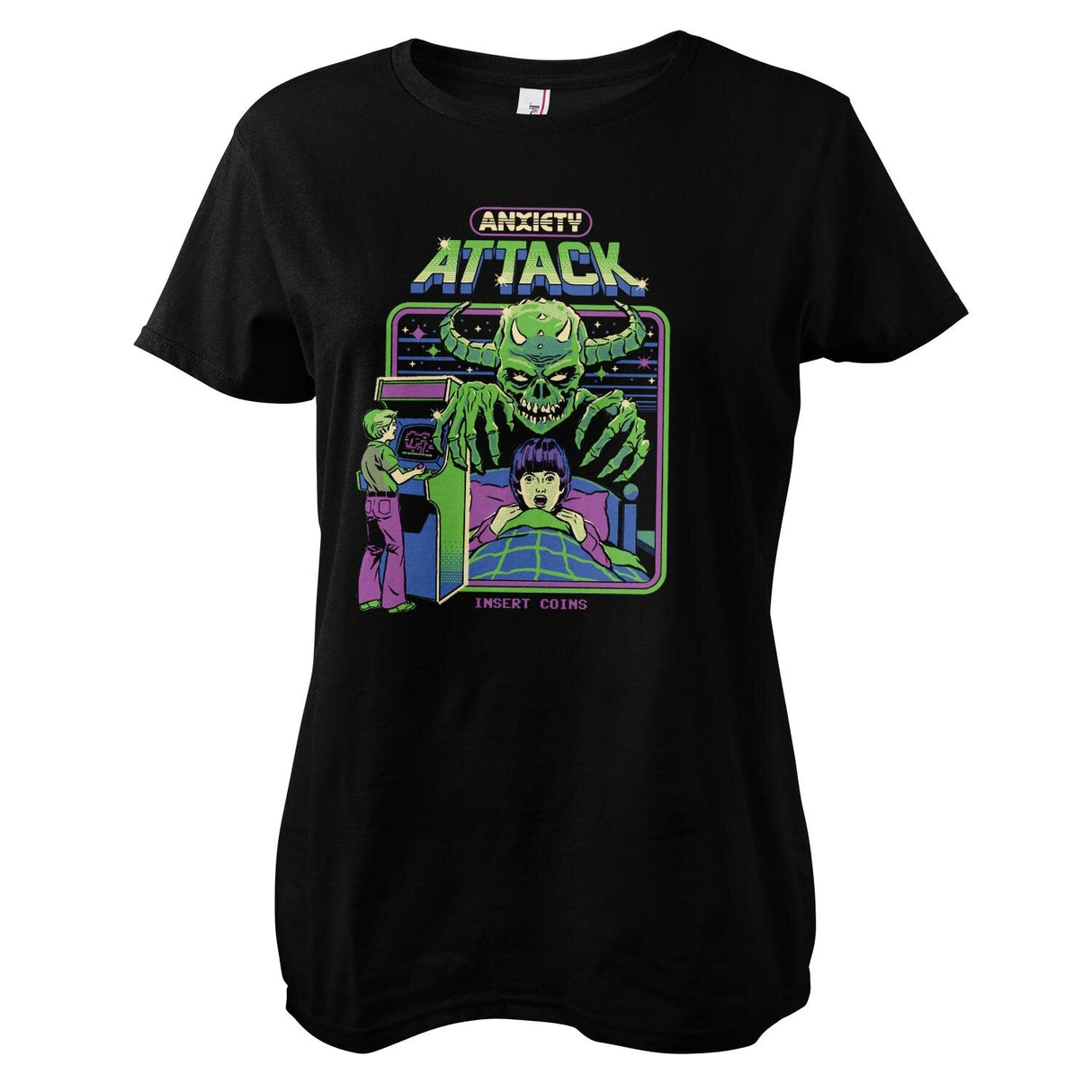 Anxiety Attack Girly Tee