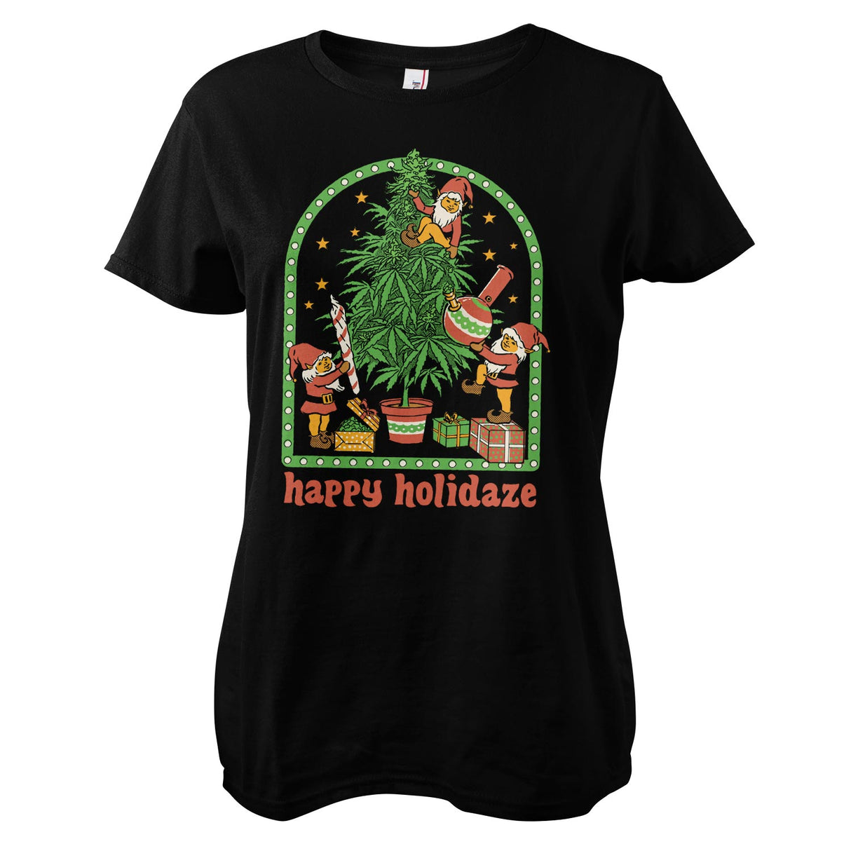 Happy Holidaze Girly Tee