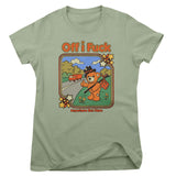 Off I Fuck - Anywhere But Here Girly Tee