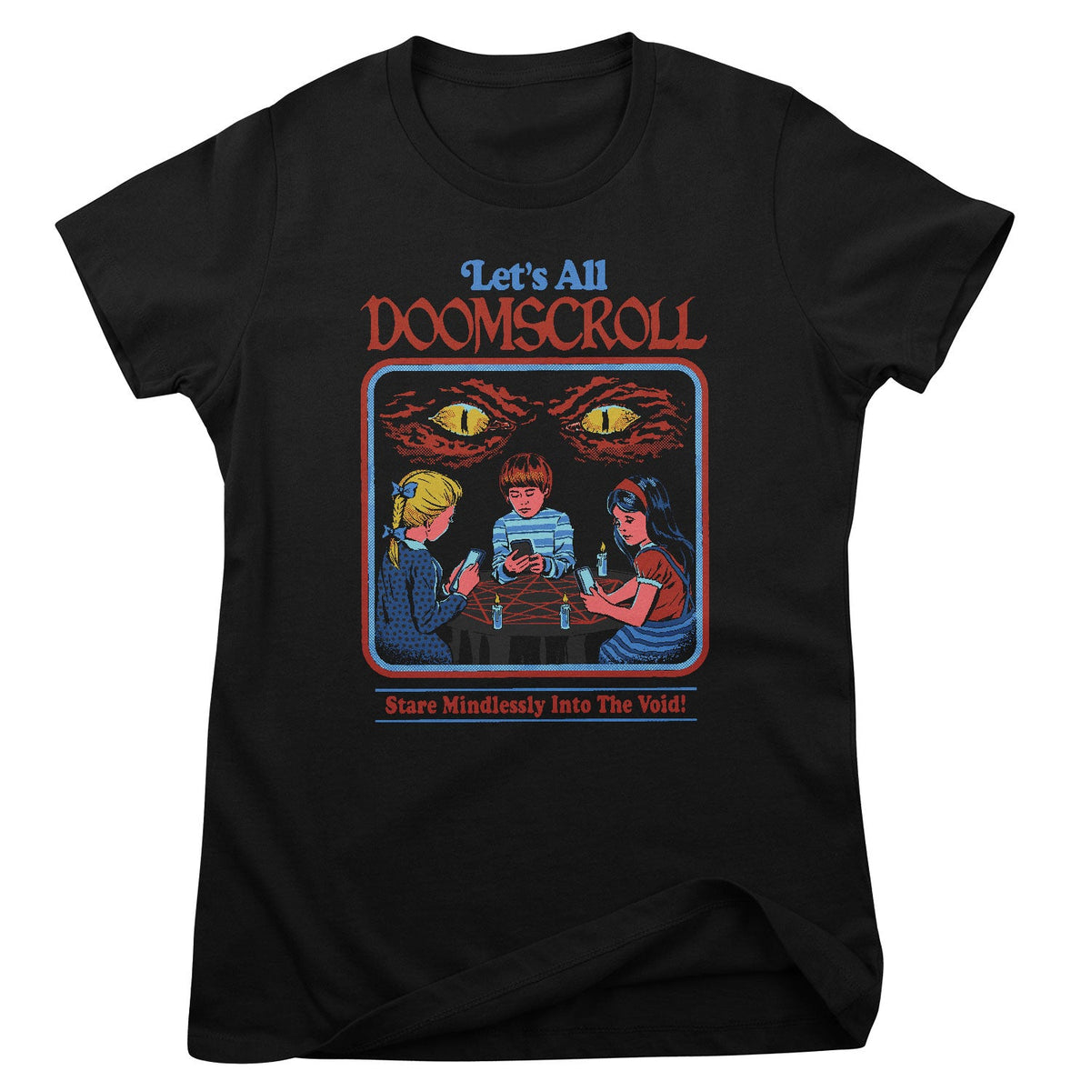 Let's All Doomscroll Girly Tee