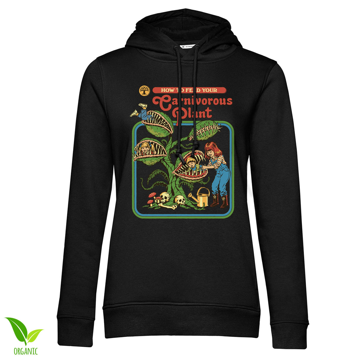 Carnivorous Plant Girly Hoodie