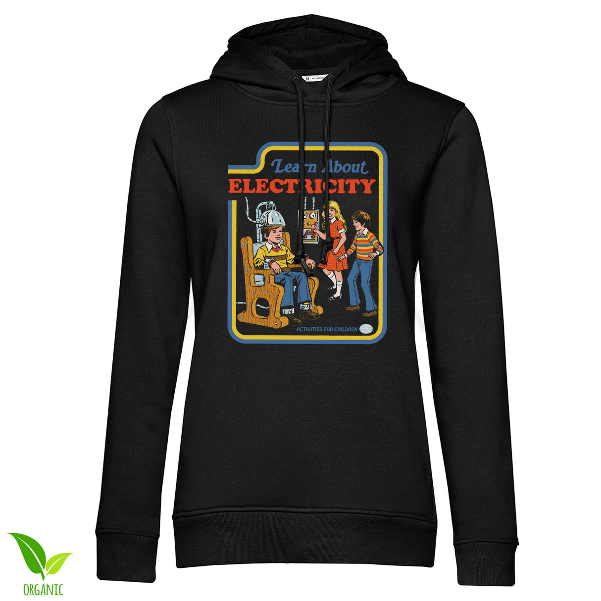 Steven Rhodes - Learn About Electricity Girly Hoodie