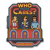 Steven Rhodes - Who The F*ck Cares Sticker