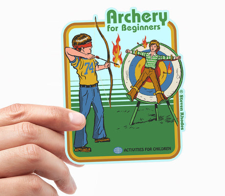 Steven Rhodes - Archery For Beginners Sticker