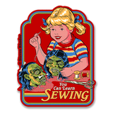 Steven Rhodes - You Can Learn Sewing Sticker