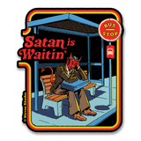 Steven Rhodes - Satan Is Waiting Sticker