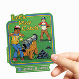 Steven Rhodes - Let's Play Catch Sticker