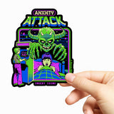 Steven Rhodes - Anxiety Attack Sticker