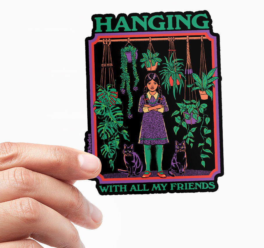 Steven Rhodes - Hanging With All My Friends Sticker