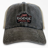 Dodge Motor Co Patch Vintage Trucker Cap
