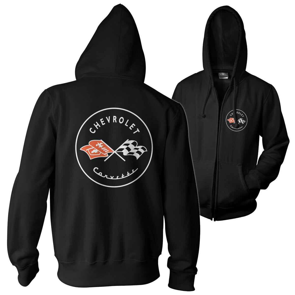 Corvette C1 Logo Big & Tall Hoodie