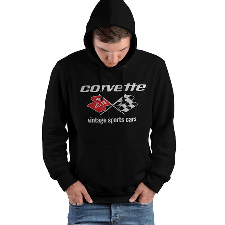 Corvette Vintage Sport Cars Hoodie