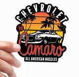 Chevrolet Camaro Sunset Sticker