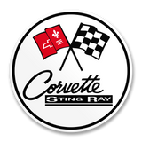 Chevrolet Corvette C2 Sting Ray Logo Sticker