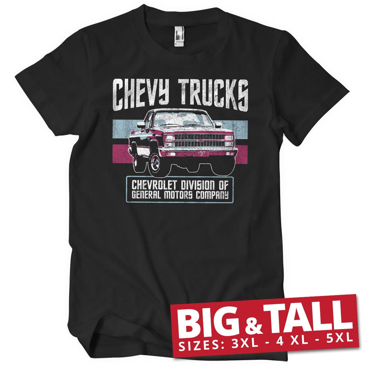 Chevy Trucks - General Motors Big & Tall T-Shirt