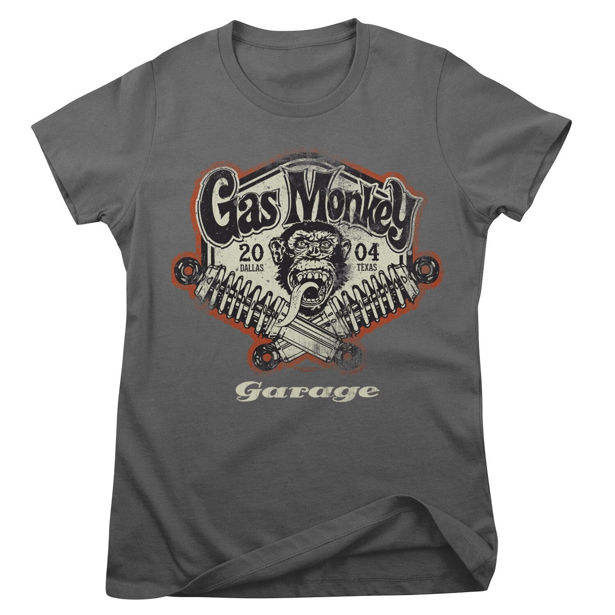 Gas Monkey Garage Spring Coils Girly Tee