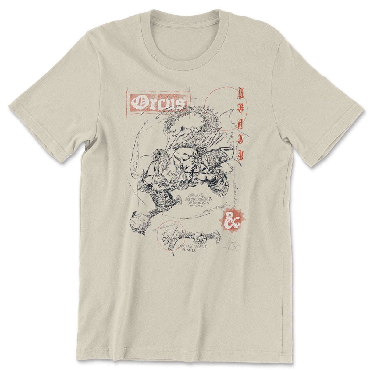 D&D Orcus Sketch T-Shirt