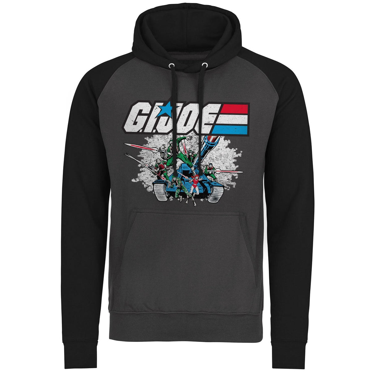 G.I. Joe Tank Action Baseball Hoodie