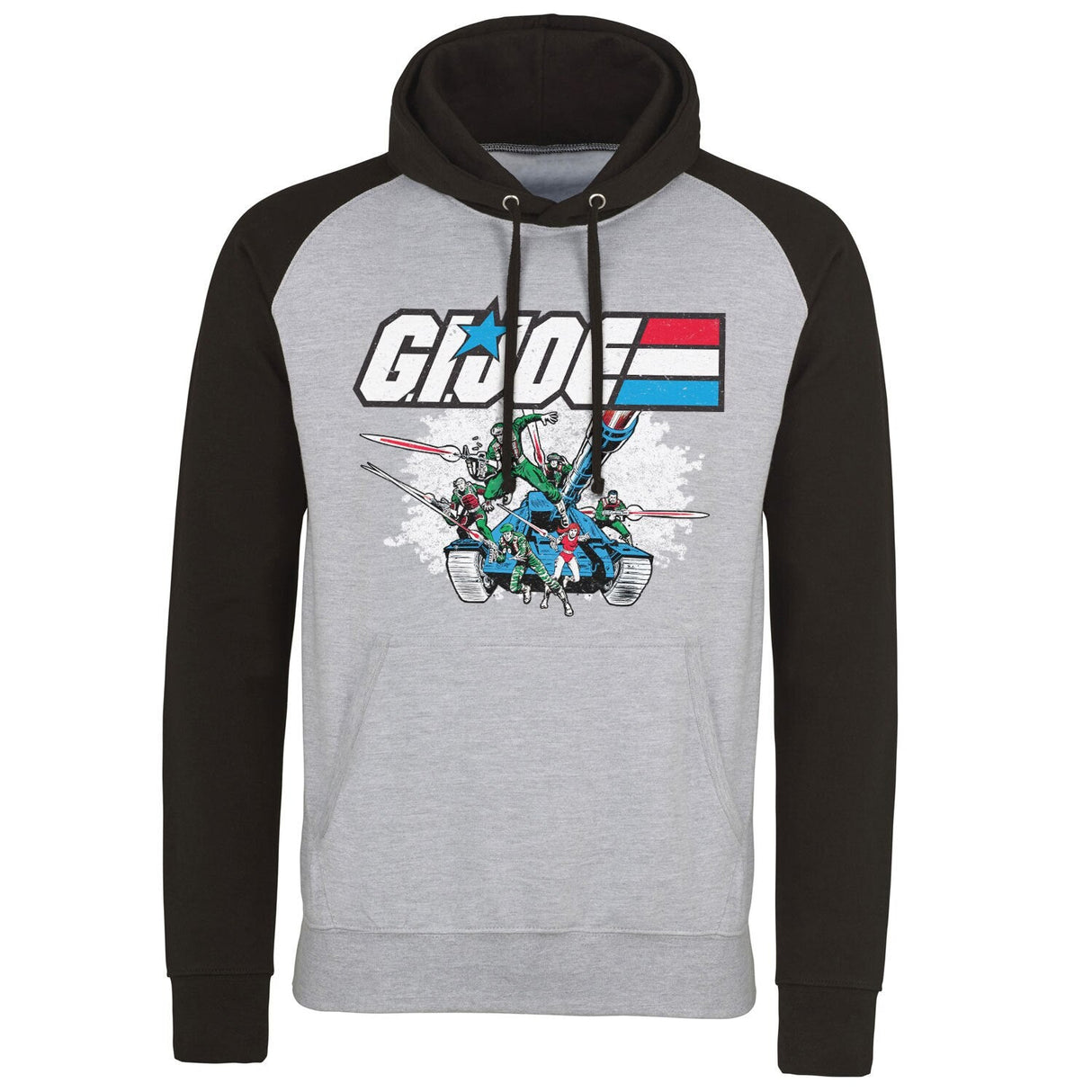 G.I. Joe Tank Action Baseball Hoodie