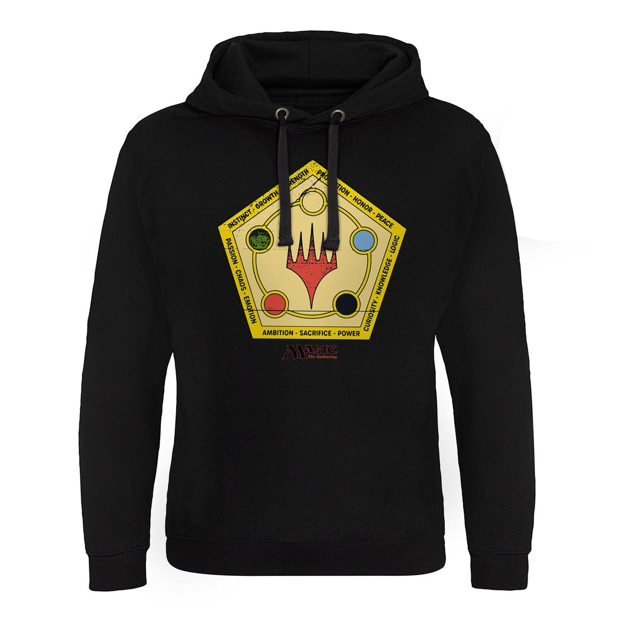 Magic The Gathering Symbols Epic Hoodie