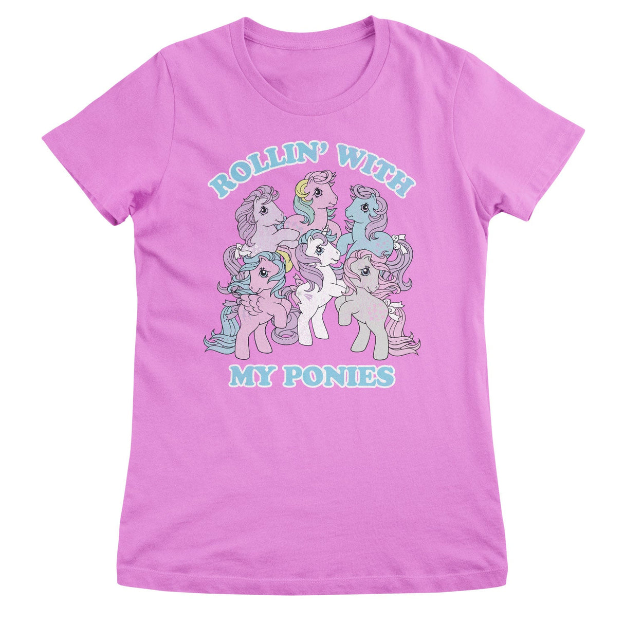 Rollin' With My Ponies - MLP Girly Tee