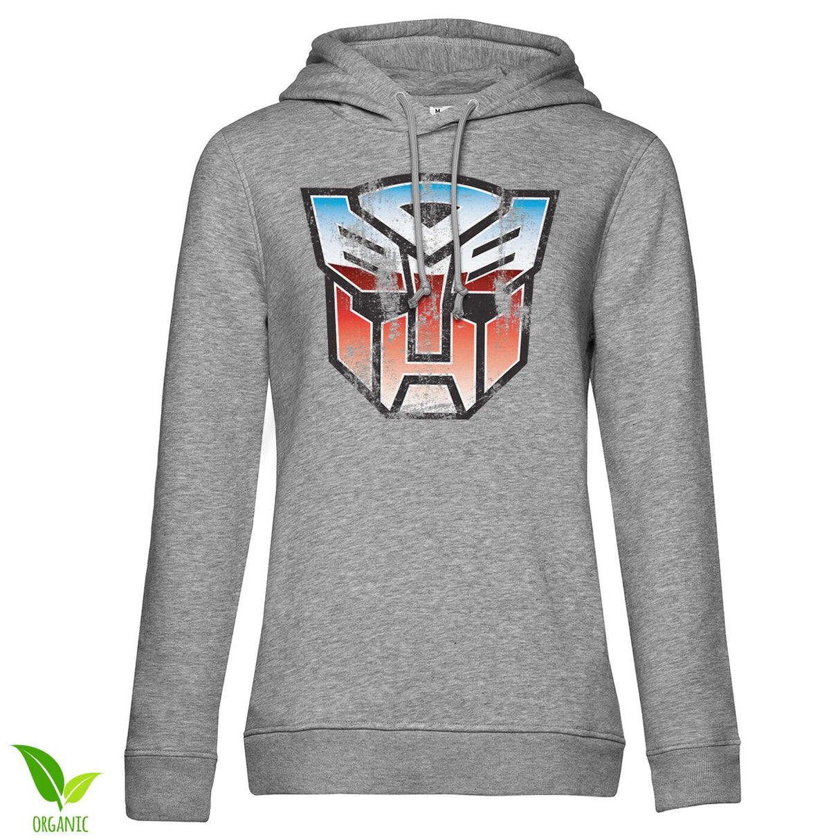 Distressed Autobot Shield Girls Hoodie