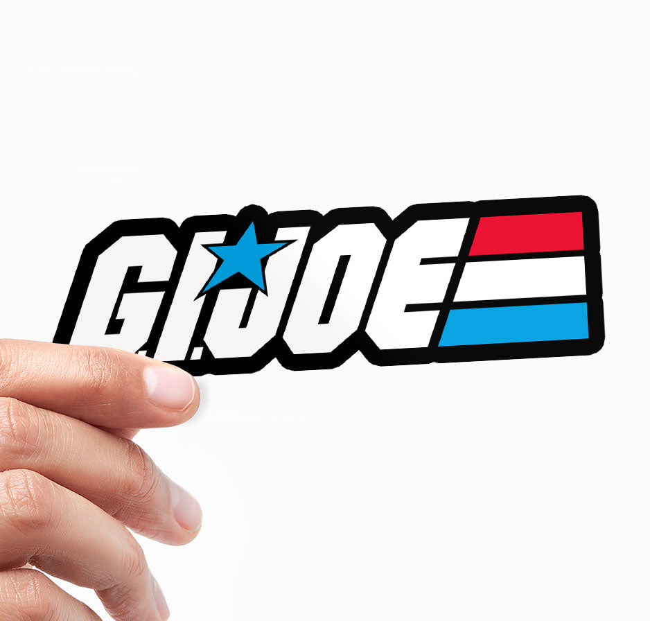 G.I. Joe Logotype Sticker