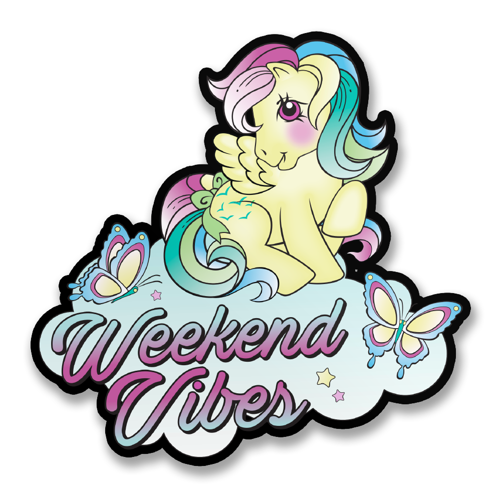 Weekend Vibes Sticker