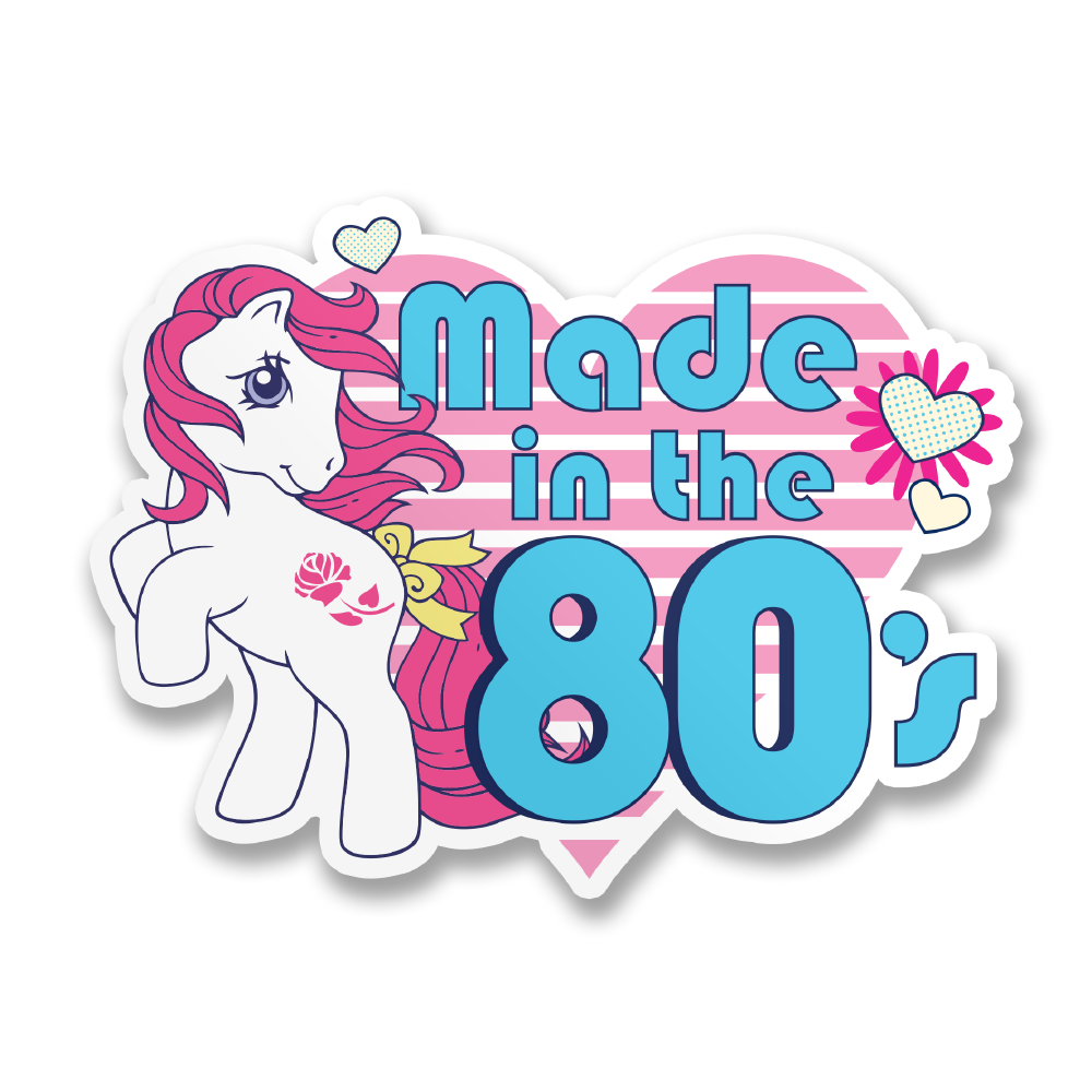 Made In The 80's Sticker