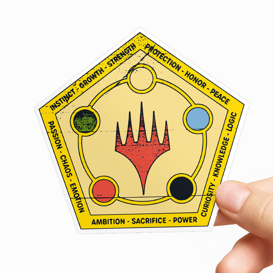 Magic The Gathering Symbols Sticker